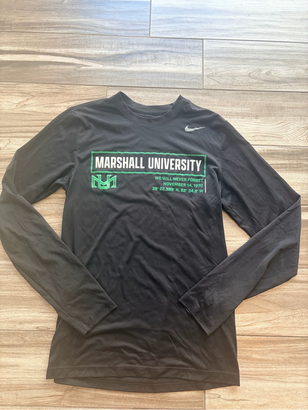 Nike Marshall University “Never Forget” Tshirt